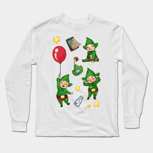 happy fairy dude Long Sleeve T-Shirt